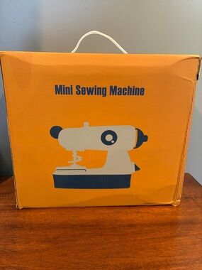Mini Sewing Machine for Kids - Orange